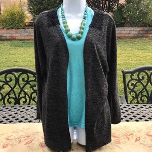 4/$60 Open Front Long Sleeves Warm Cardigan
